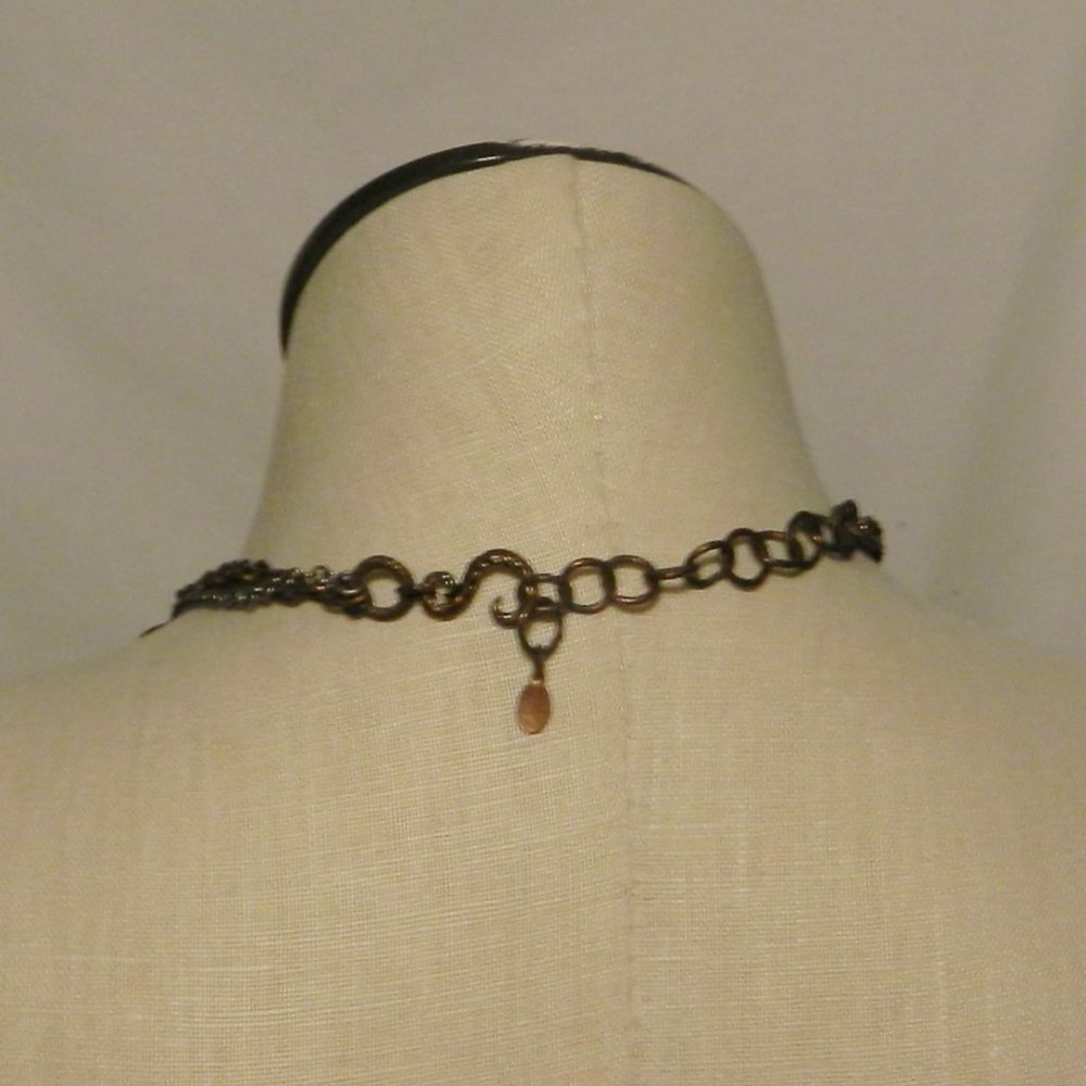 Longaberger So Rachel Multi Strand/Multi Media Layered Necklace EUC! - Picture 5 of 5